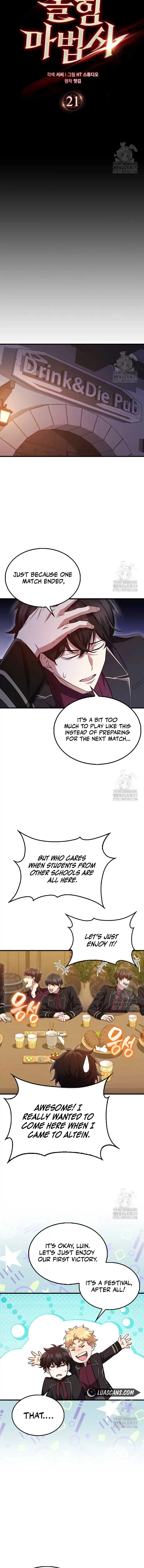 Mightiest Melee Magician Chapter 21 page 5