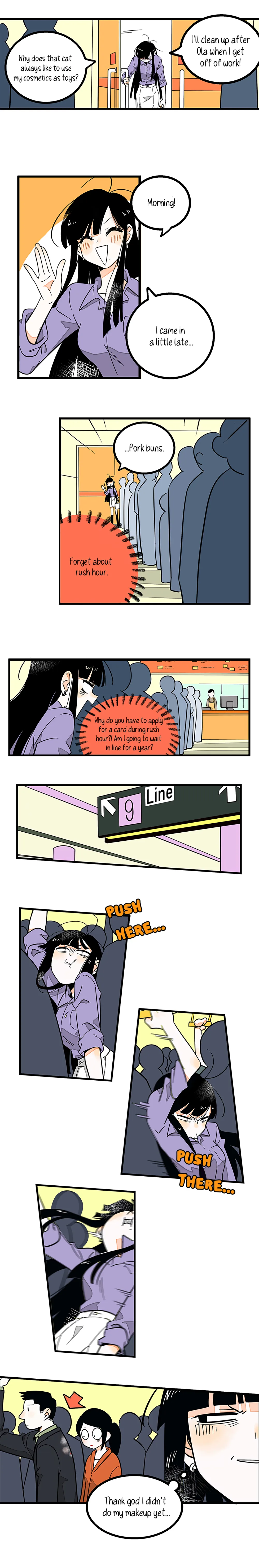 Monday to Weekend Chapter 1 page 8