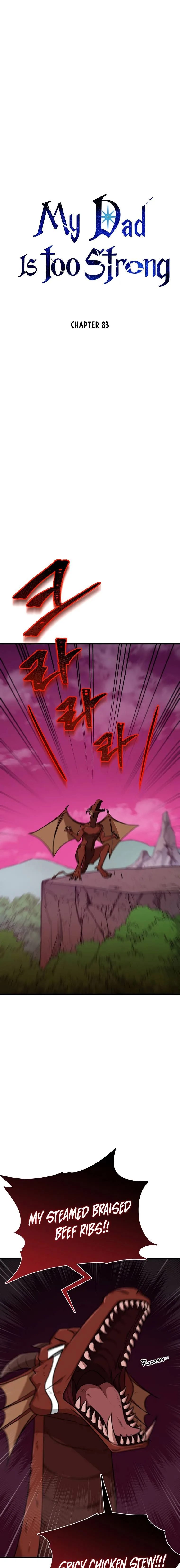 My Dad Is Too Strong Chapter 83 page 3