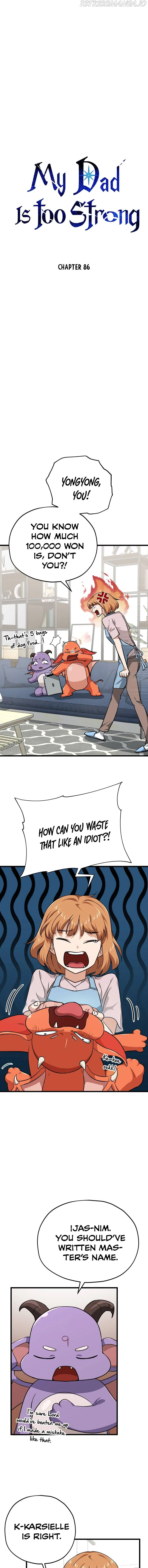 My Dad Is Too Strong Chapter 86 page 3