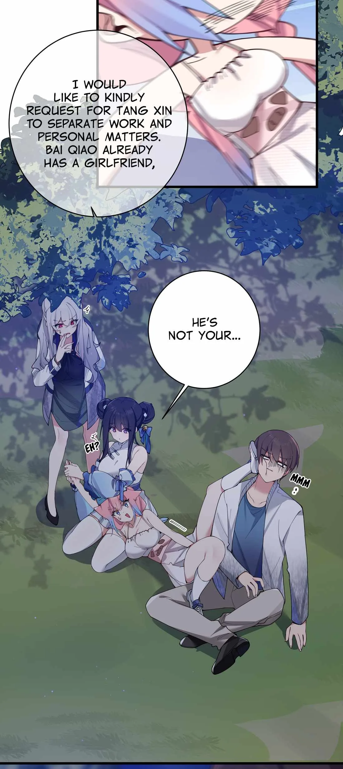 My Fake Girlfriends Are Using Me as a Shield Chapter 75 page 12