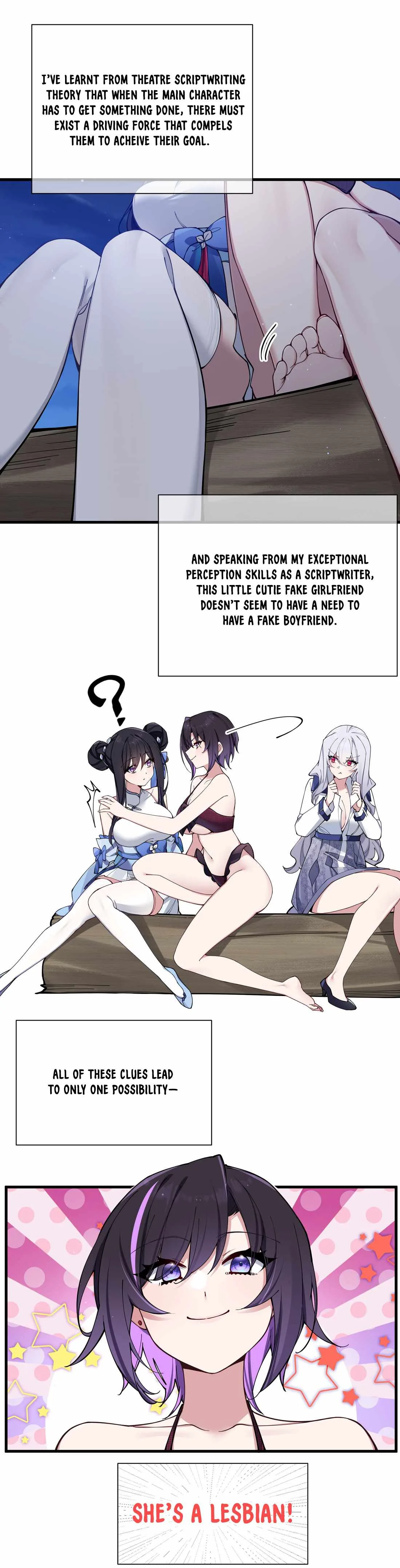 My Fake Girlfriends Are Using Me as a Shield Chapter 77 page 3
