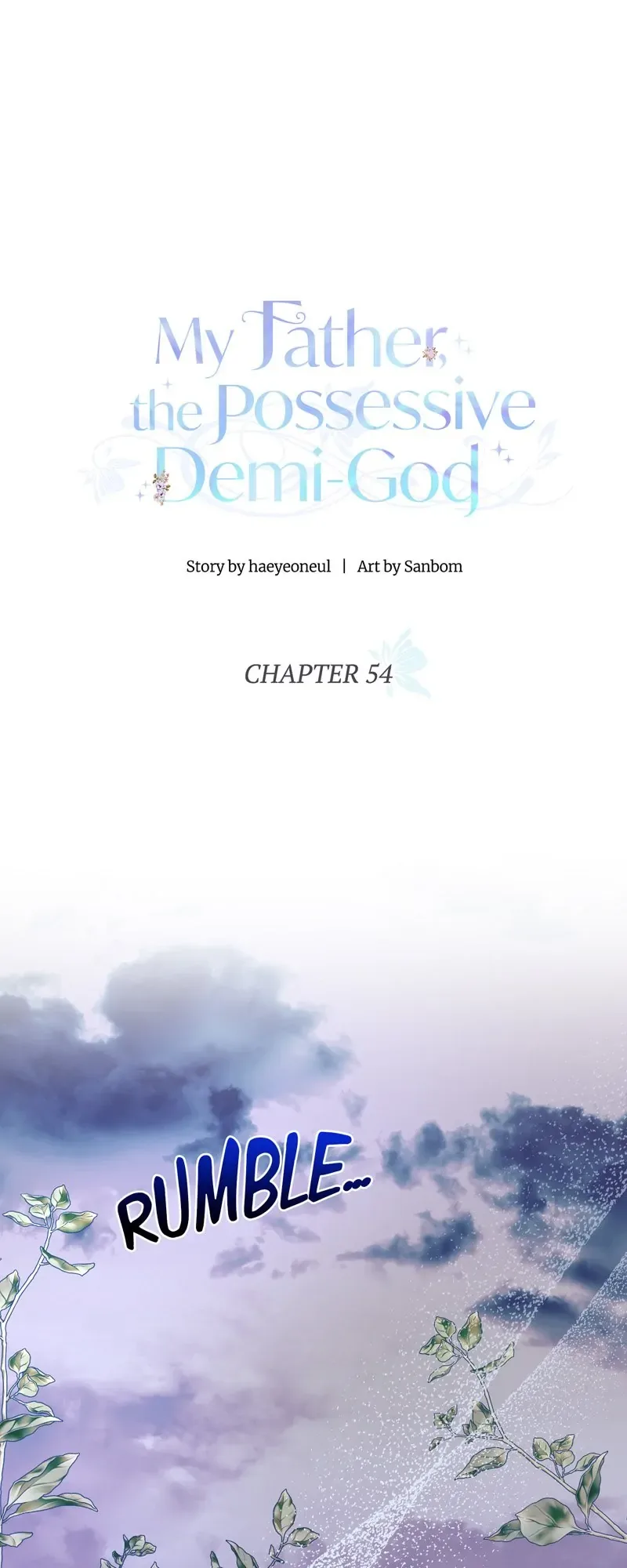 My Father, the Possessive Demi-God Chapter 54 page 9