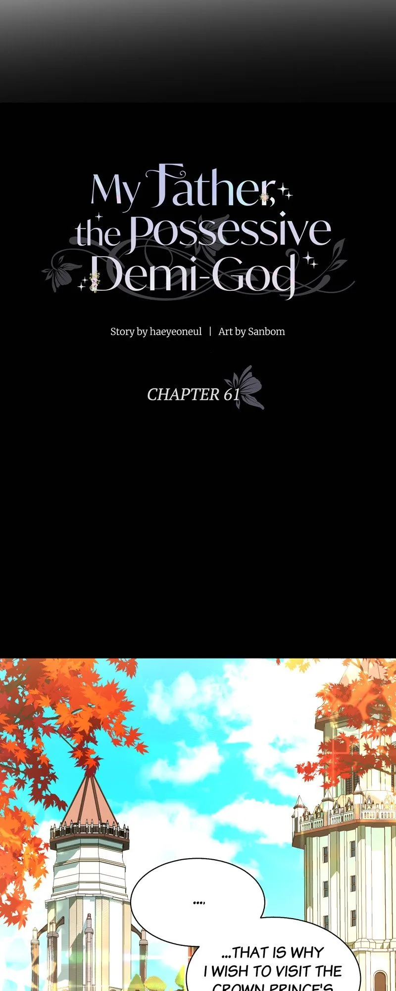 My Father, the Possessive Demi-God Chapter 61 page 25