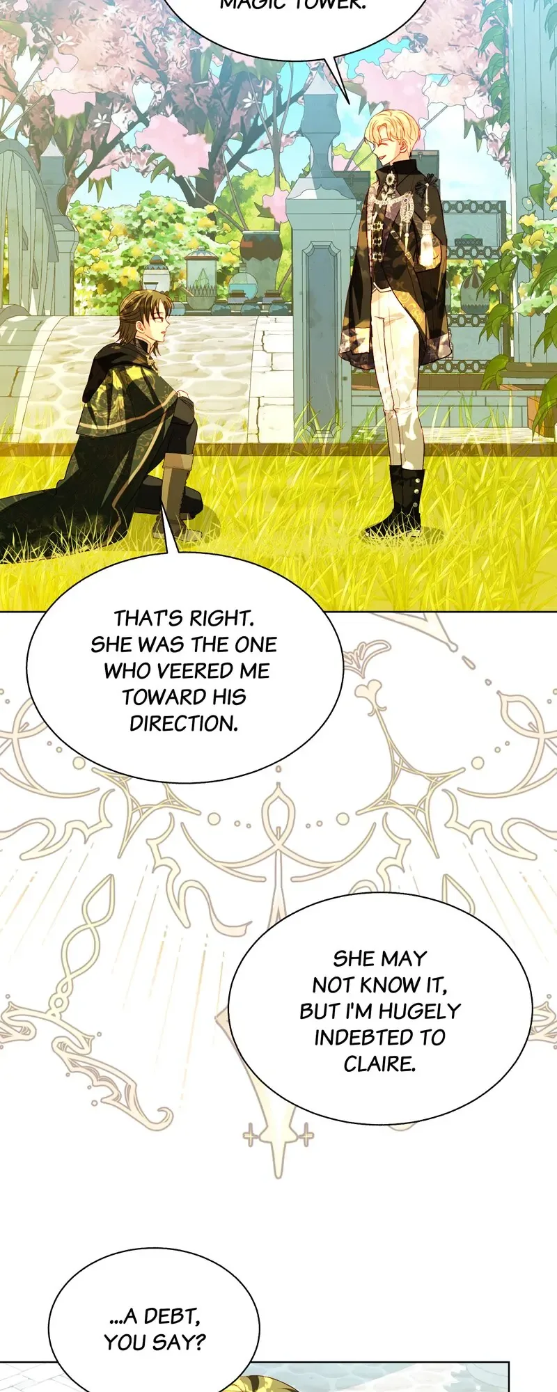 My Father, the Possessive Demi-God Chapter 63 page 34