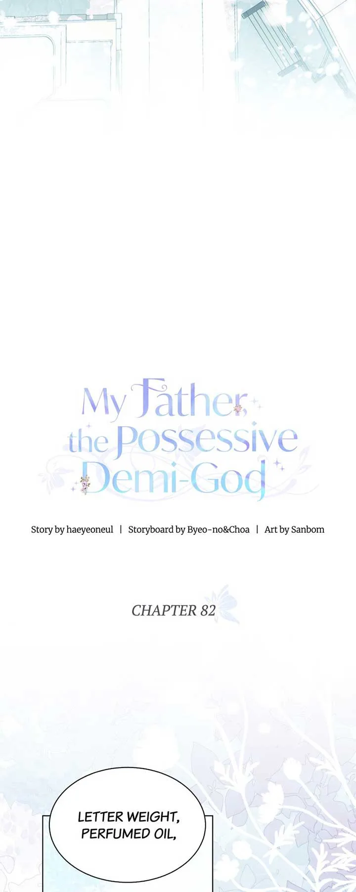 My Father, the Possessive Demi-God Chapter 82 page 24