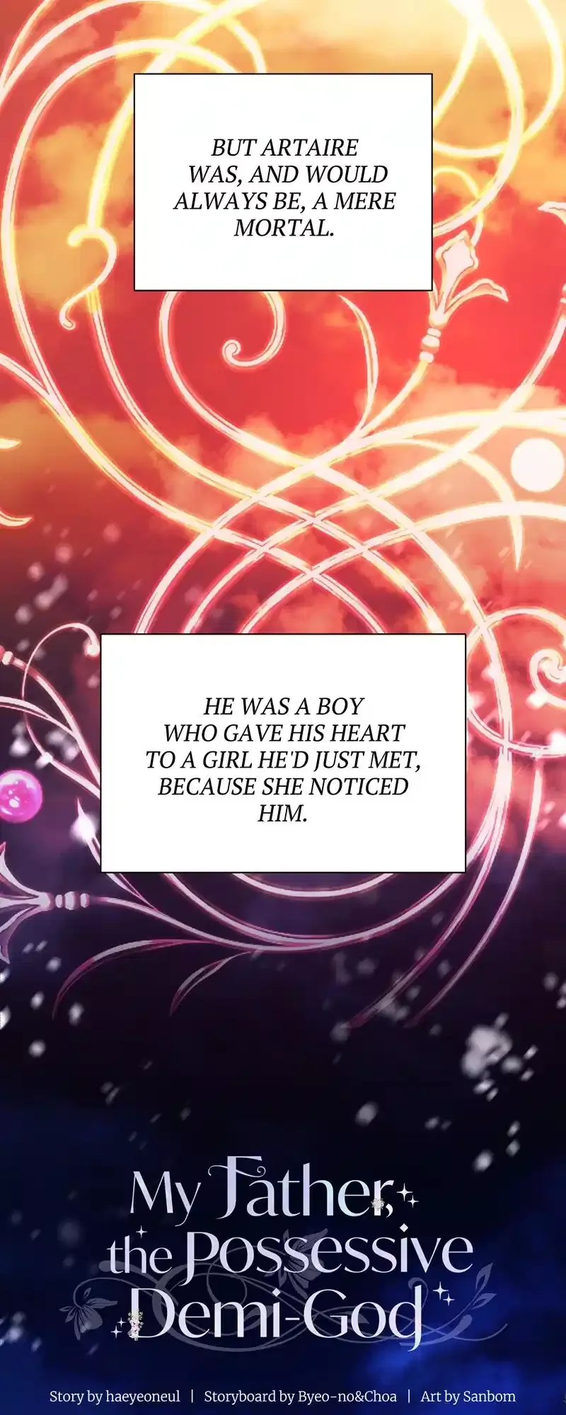 My Father, the Possessive Demi-God Chapter 88 page 32