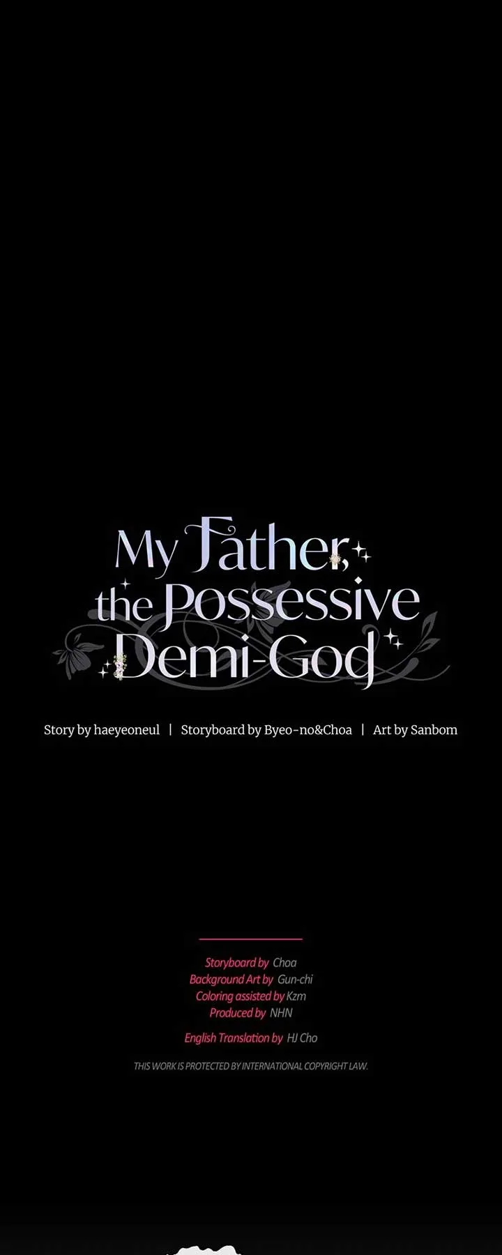 My Father, the Possessive Demi-God Chapter 99 page 84