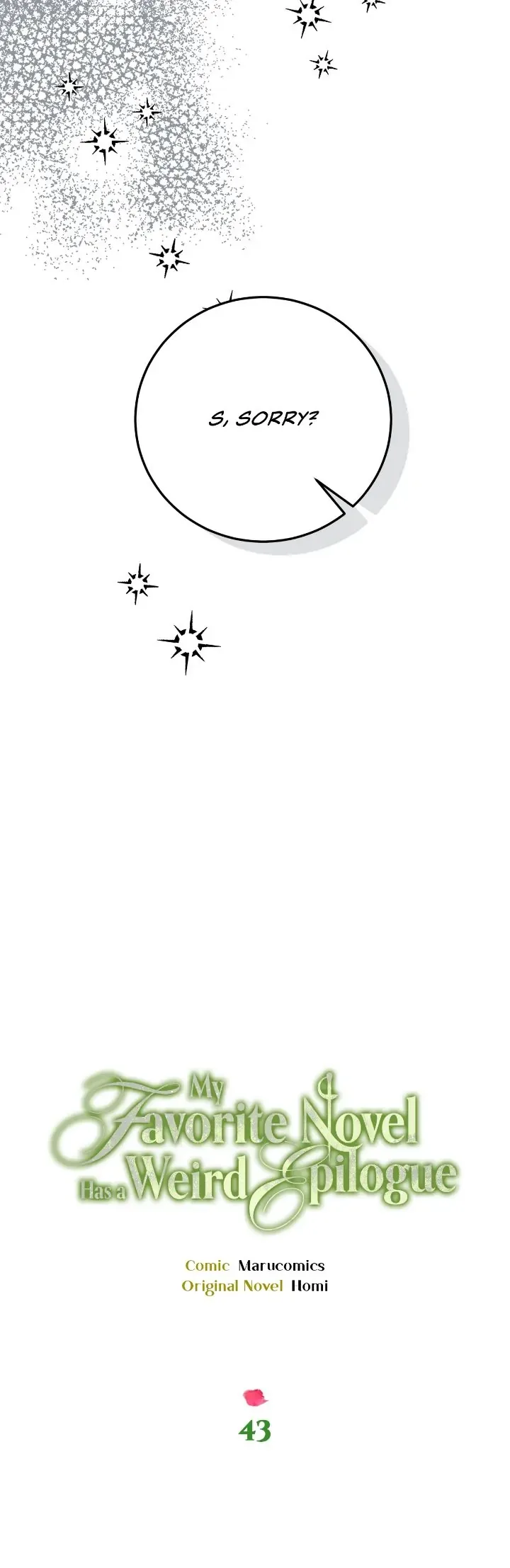 My Favorite Novel Has a Weird Epilogue Chapter 43 page 11