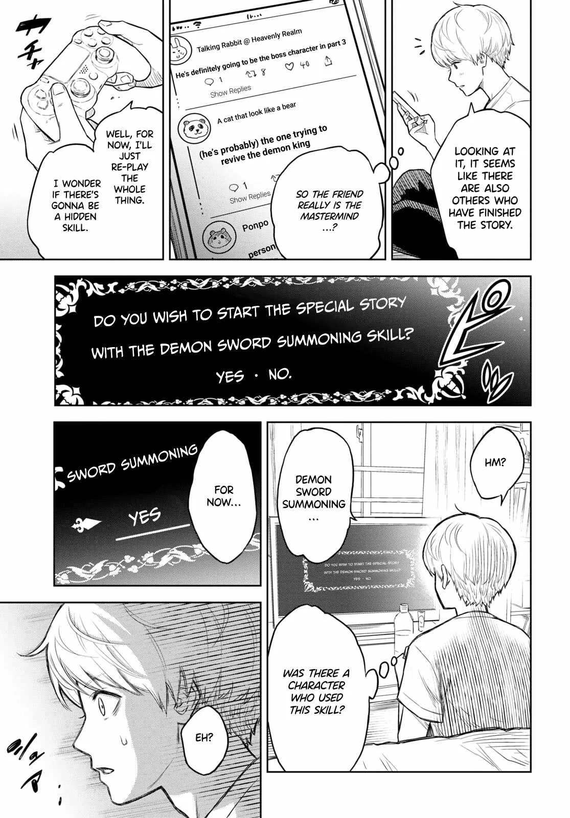 Reincarnated as the Mastermind of the Story Chapter 0 page 9