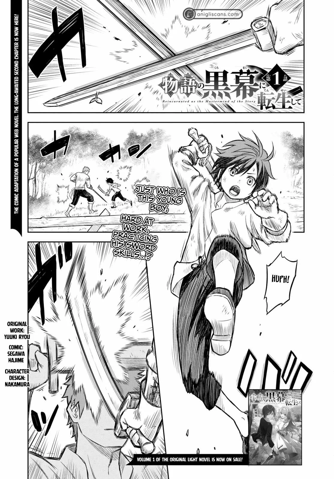 Reincarnated as the Mastermind of the Story Chapter 1 page 2
