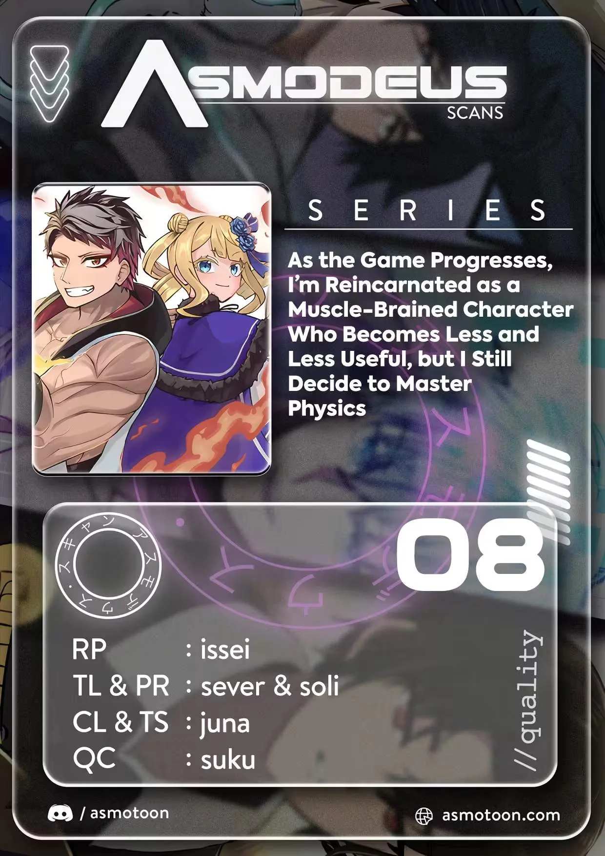 I Reincarnated as the Musclehead Character Who Becomes Obsolete in Late Game, but I Still Chose to Master Physical Combat Chapter 8 page 1
