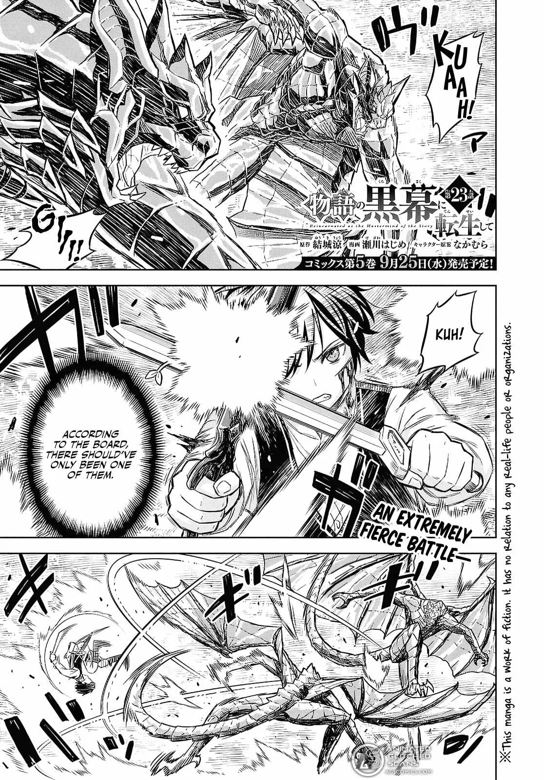 Reincarnated as the Mastermind of the Story Chapter 23 page 2