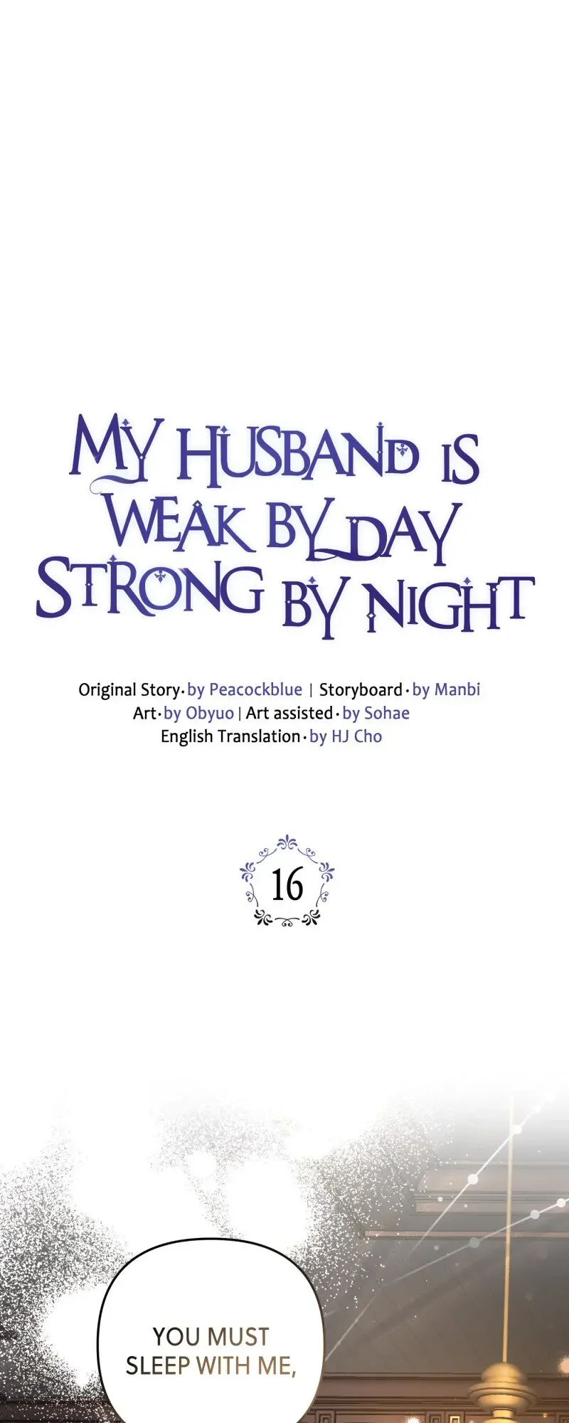 My Husband is Weak by Day, Strong by Night Chapter 16 page 2