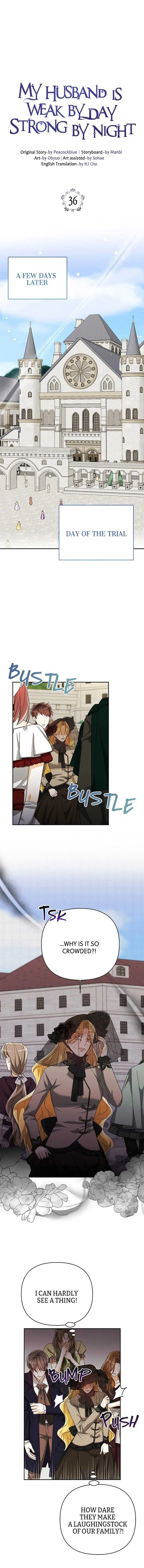 My Husband is Weak by Day, Strong by Night Chapter 36 page 2