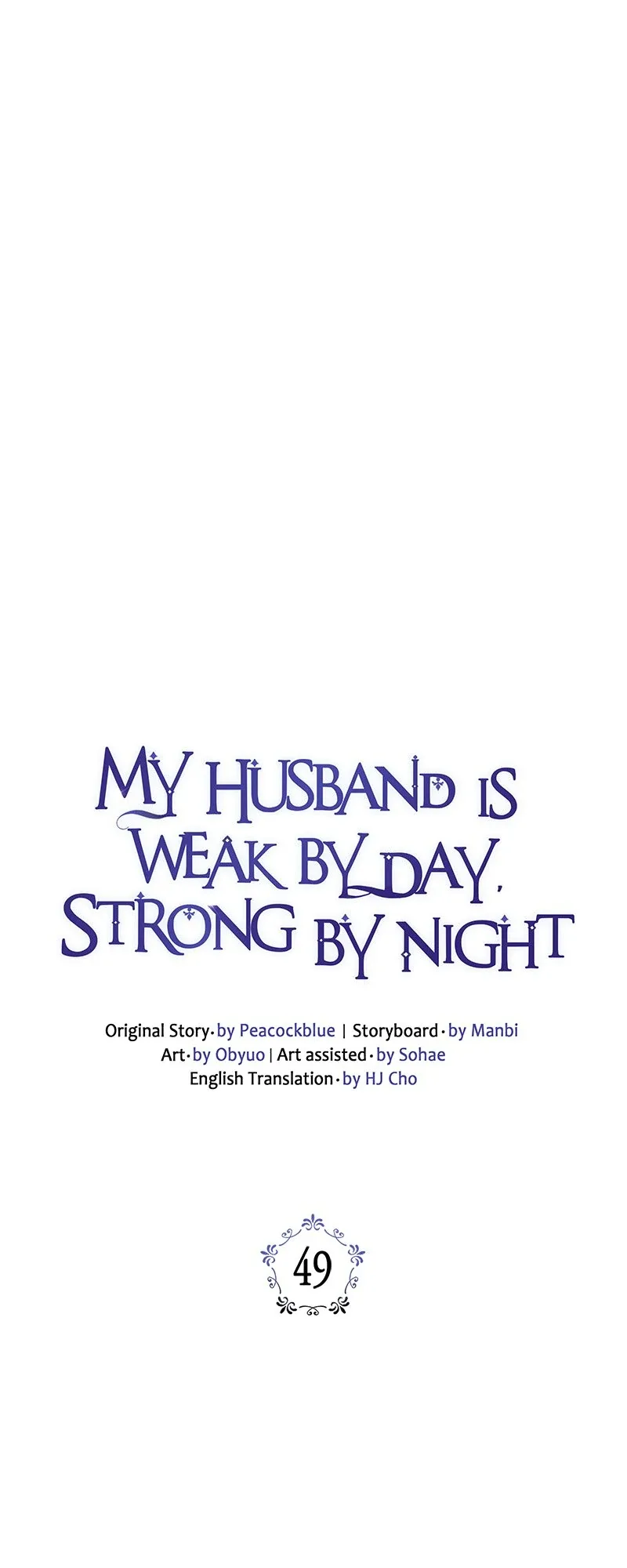 My Husband is Weak by Day, Strong by Night Chapter 49 page 24