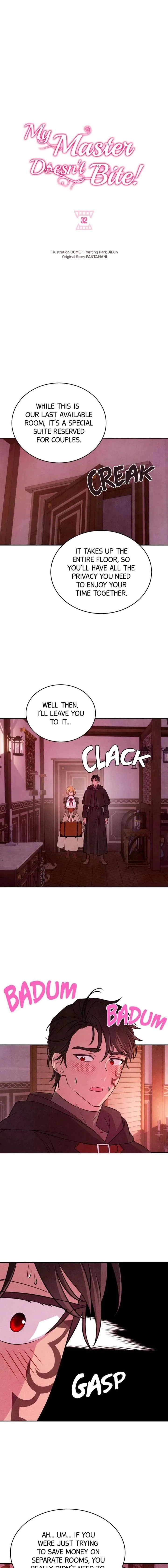 My Master Doesn’t Bite People Chapter 32 page 1