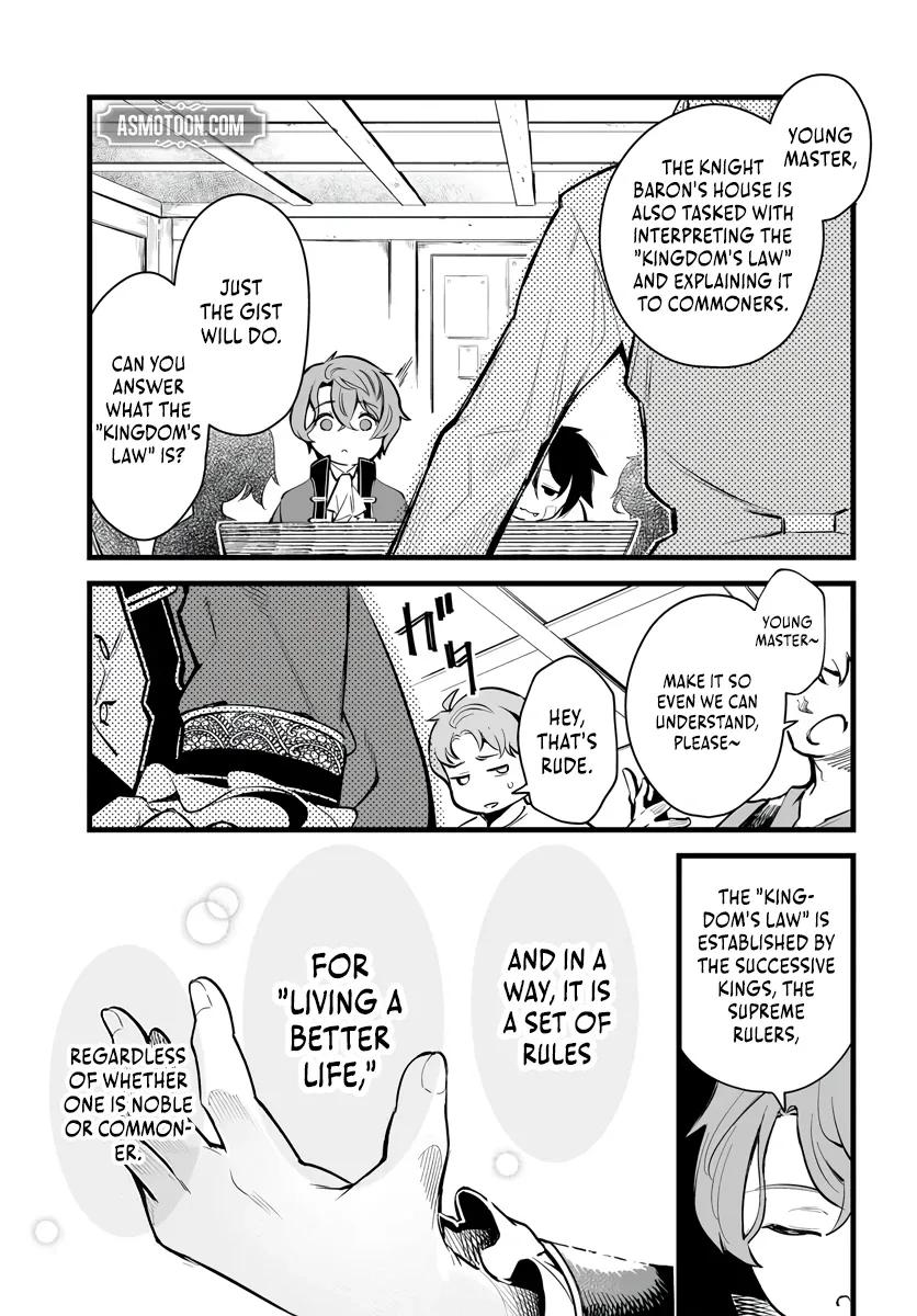 The Third Son of a Knight Baron Family's True Ambition Chapter 1 page 27
