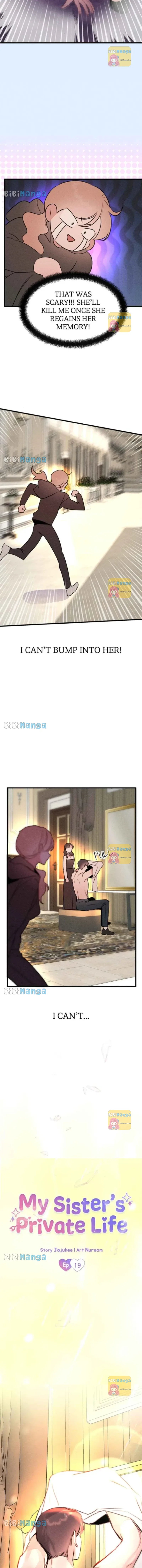 My Sister’s Private Life Chapter 19 page 9
