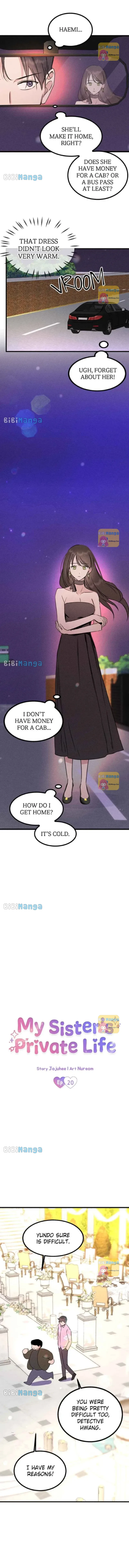 My Sister’s Private Life Chapter 20 page 10
