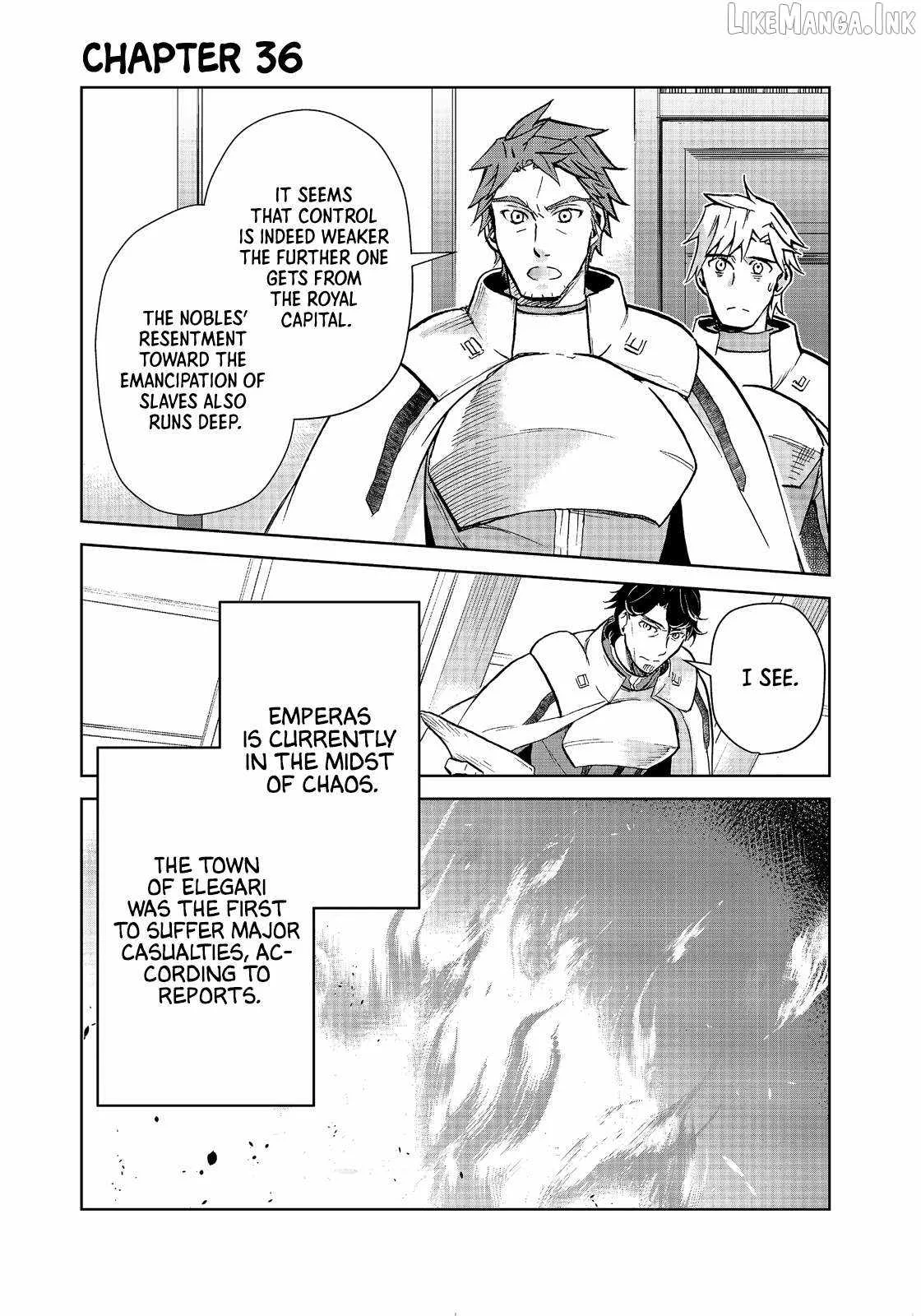 Isekai ni Otosareta… Jouka wa Kihon! Chapter 36 page 1