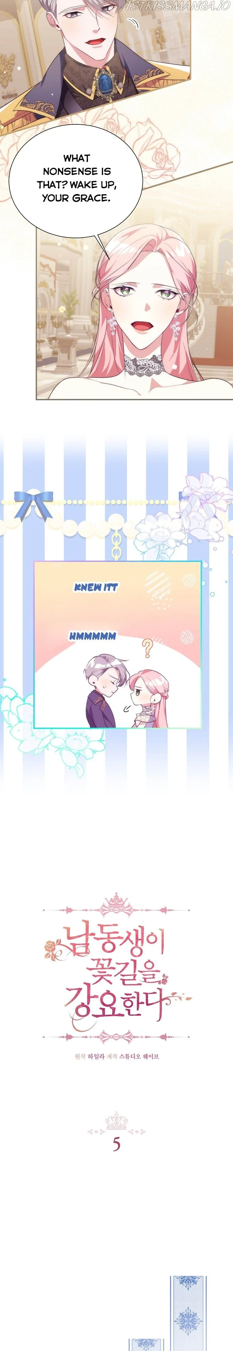 My younger brother forces my flower path Chapter 5 page 7