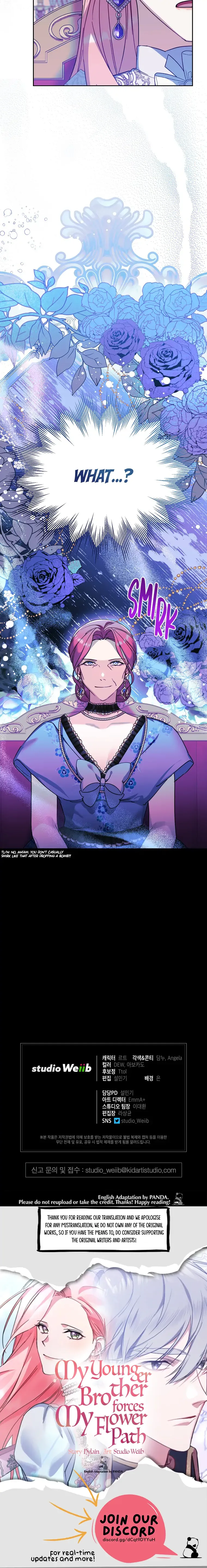 My younger brother forces my flower path Chapter 33 page 22