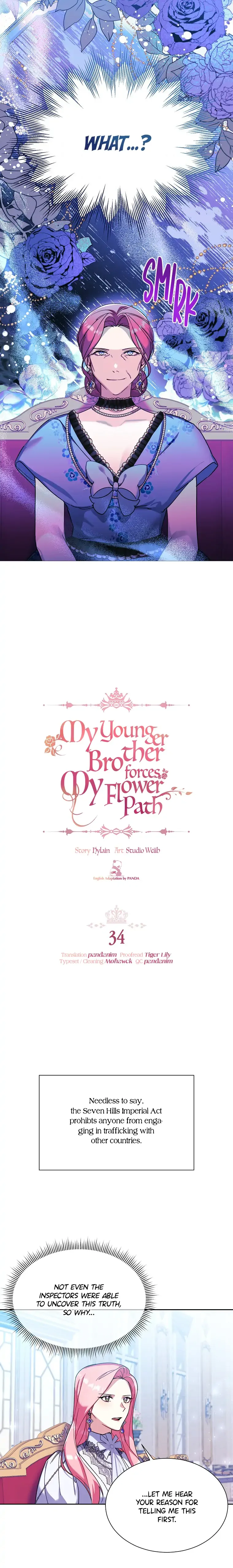My younger brother forces my flower path Chapter 34 page 3