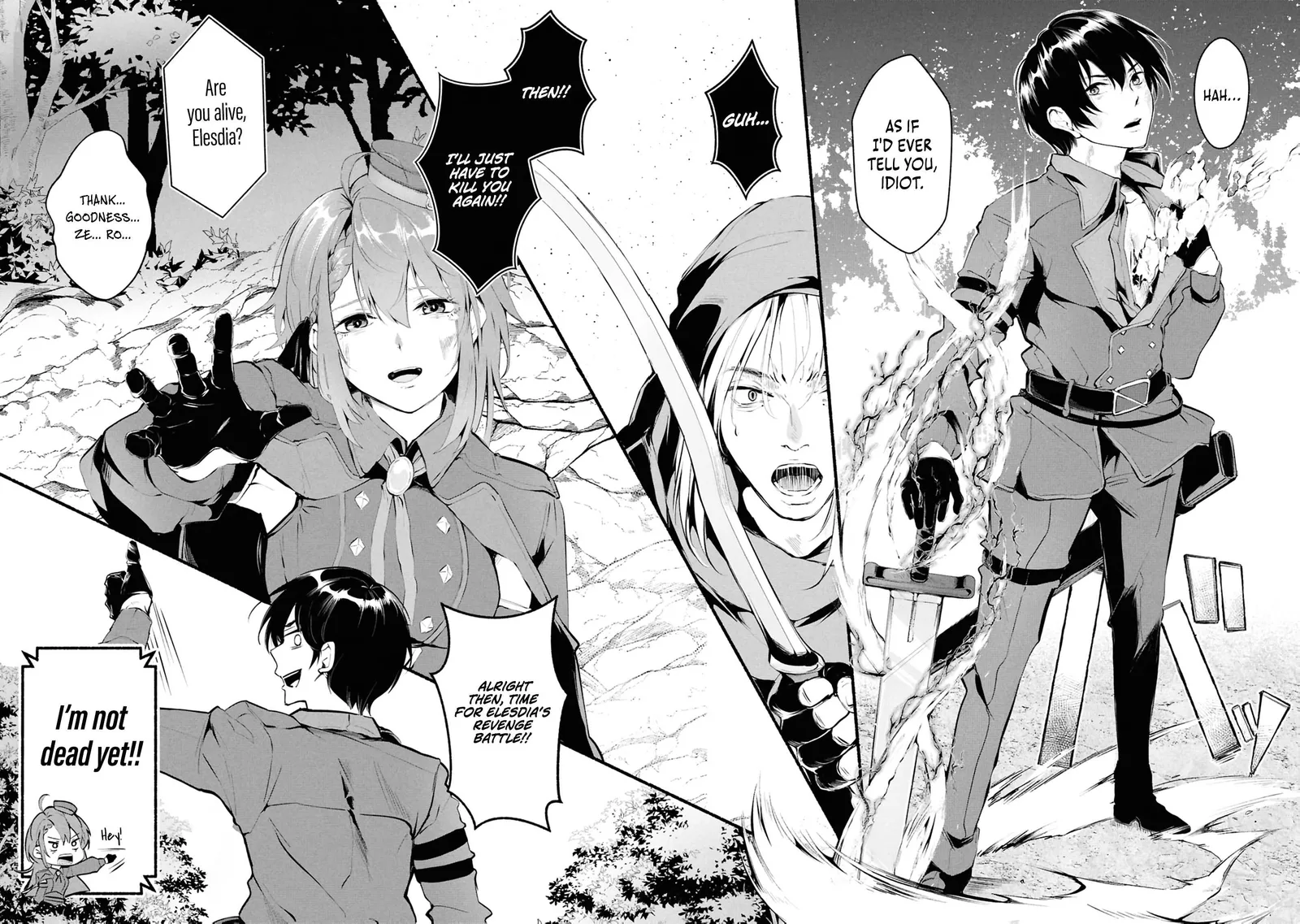A Simple Soldier, Granted the Reincarnation Gift of “Infinite Regeneration”, Found Himself the Target of Countless Beautiful Women Chapter 1 page 5