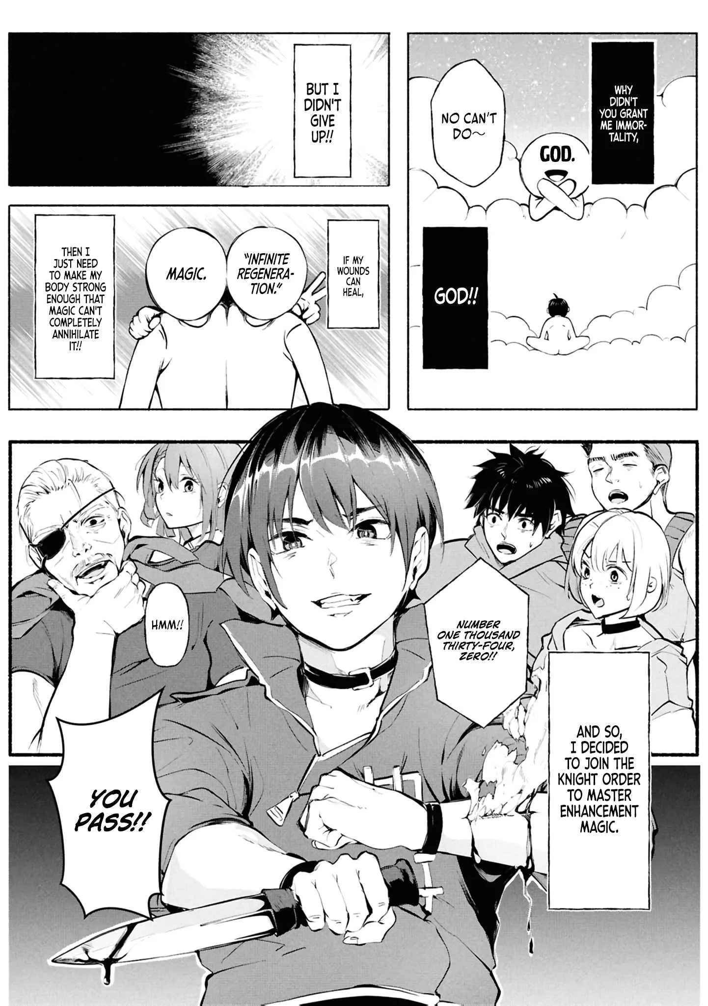 A Simple Soldier, Granted the Reincarnation Gift of “Infinite Regeneration”, Found Himself the Target of Countless Beautiful Women Chapter 1 page 11