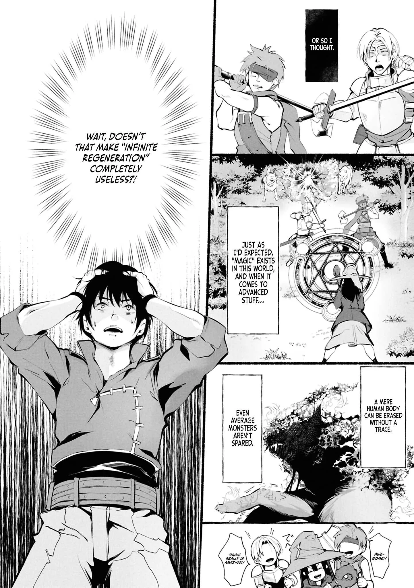 A Simple Soldier, Granted the Reincarnation Gift of “Infinite Regeneration”, Found Himself the Target of Countless Beautiful Women Chapter 1 page 10
