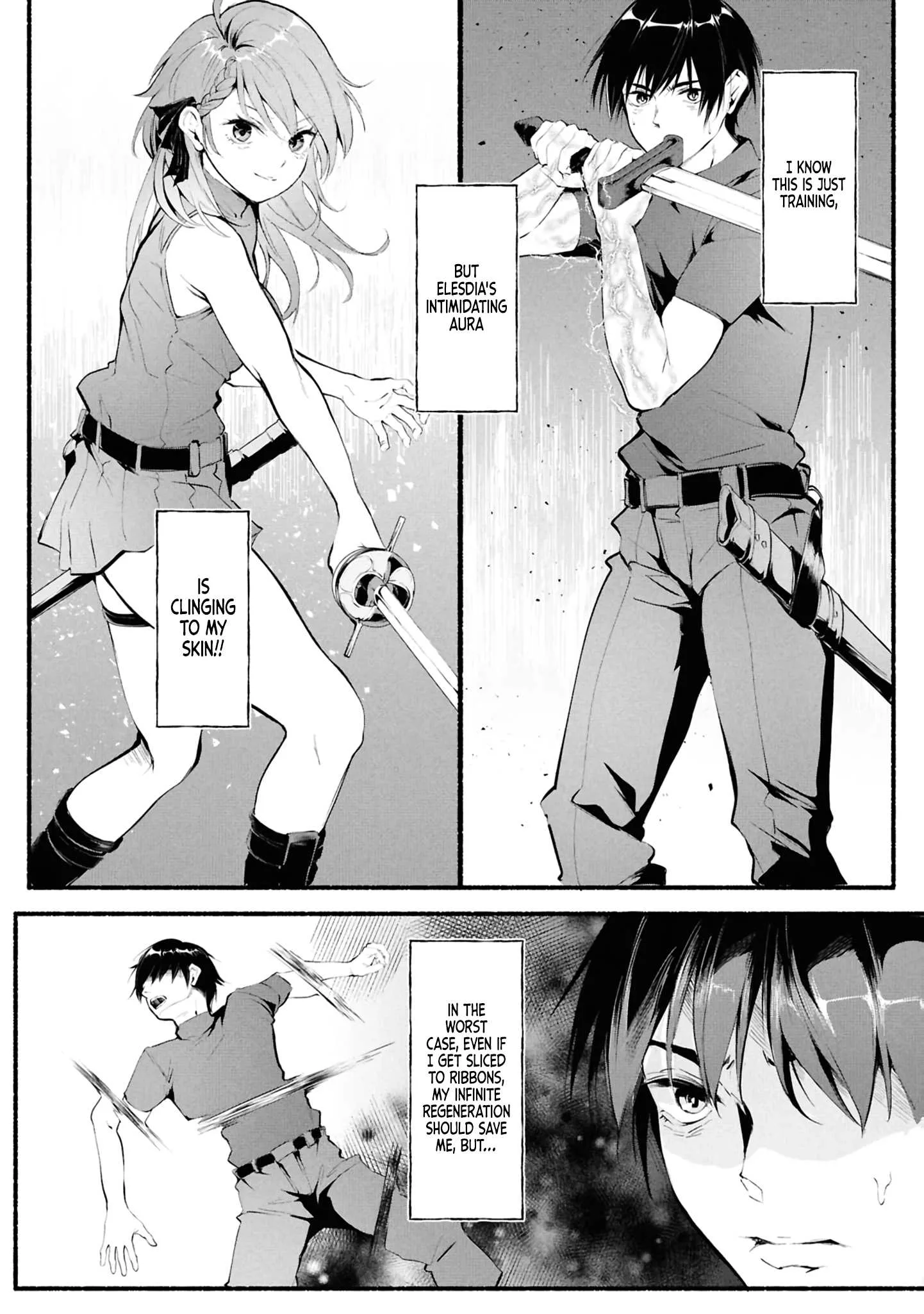 A Simple Soldier, Granted the Reincarnation Gift of “Infinite Regeneration”, Found Himself the Target of Countless Beautiful Women Chapter 1 page 22