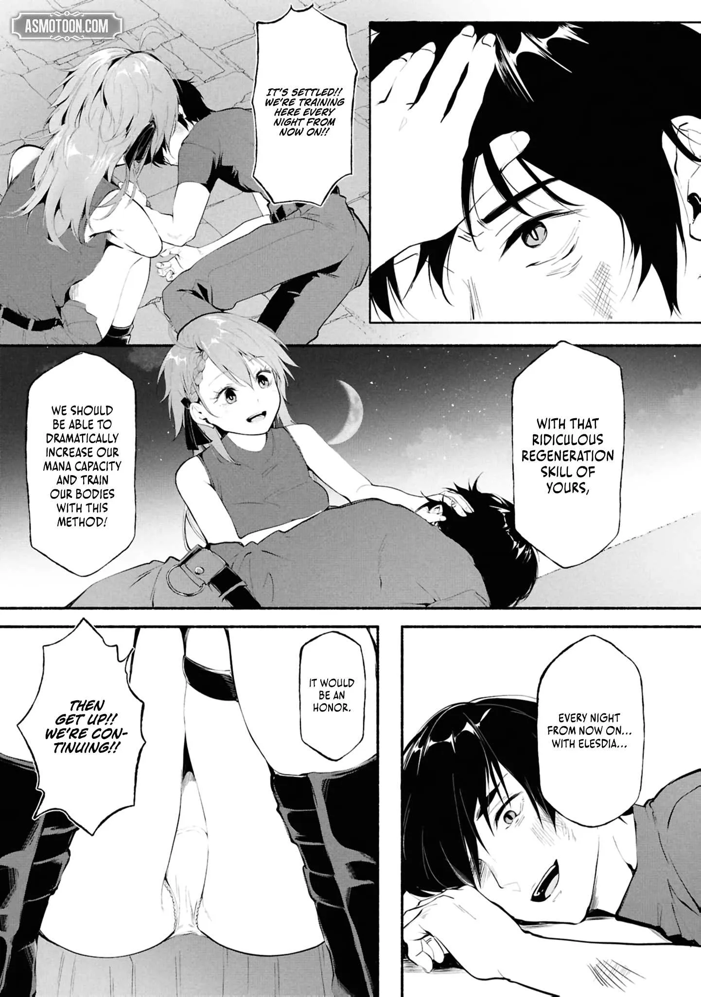 A Simple Soldier, Granted the Reincarnation Gift of “Infinite Regeneration”, Found Himself the Target of Countless Beautiful Women Chapter 1 page 36