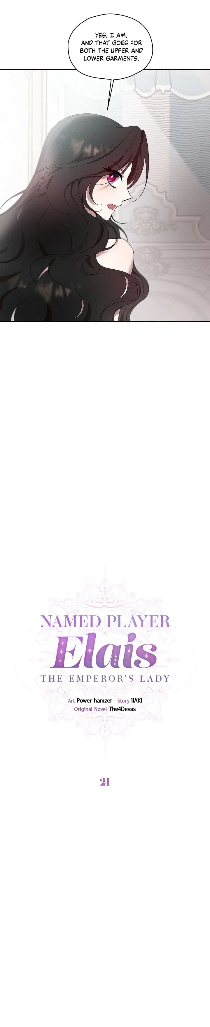 Named Player Elais: The Emperor’s Lady Chapter 21 page 4