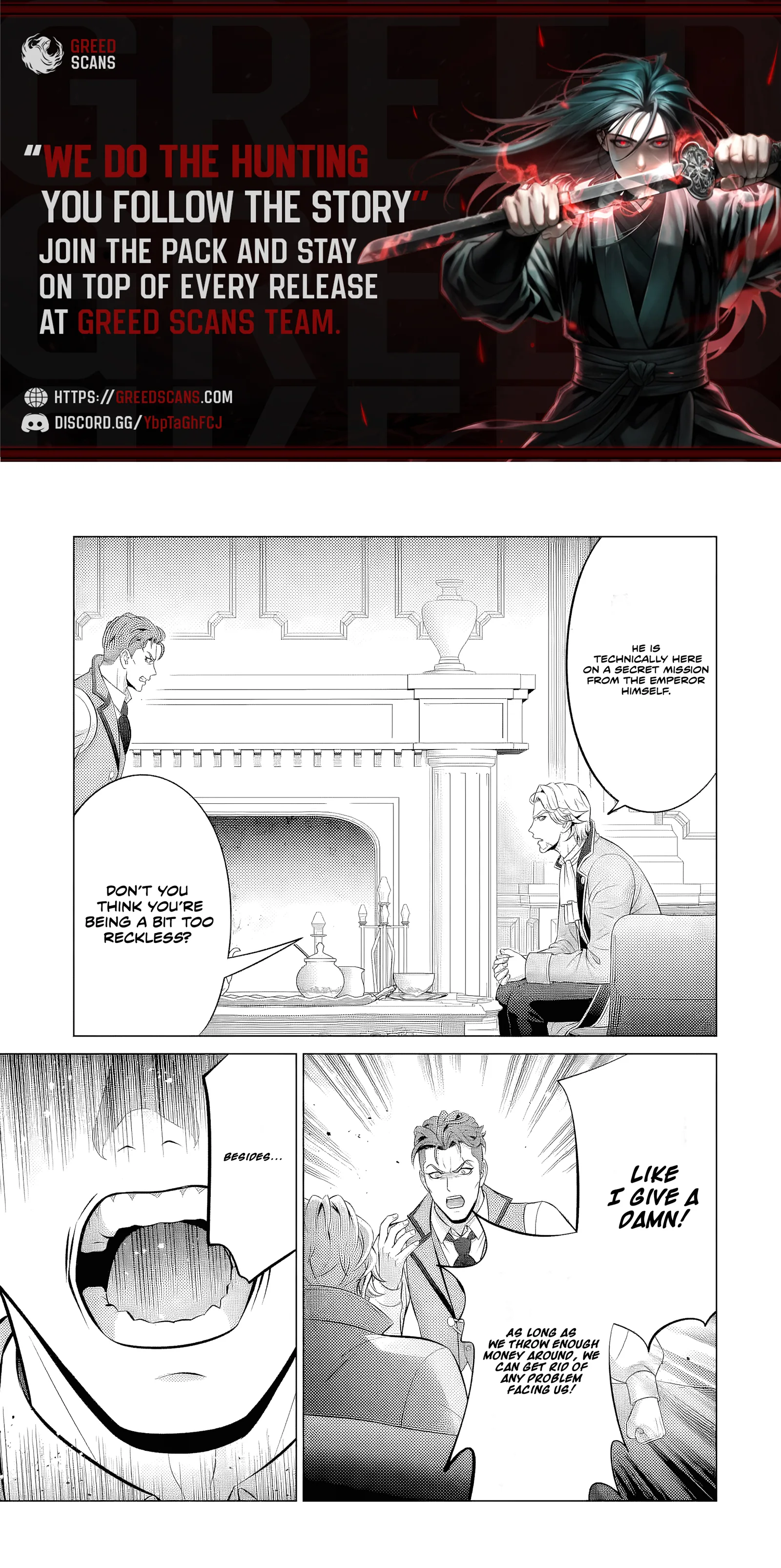 Noble Reincarnation ~Blessed With the Strongest Power From Birth~ Chapter 39.4 page 1