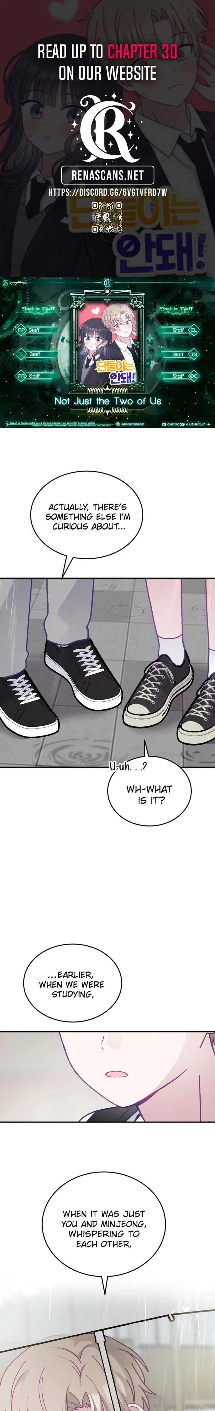 Not Just the Two of Us Chapter 22 page 2