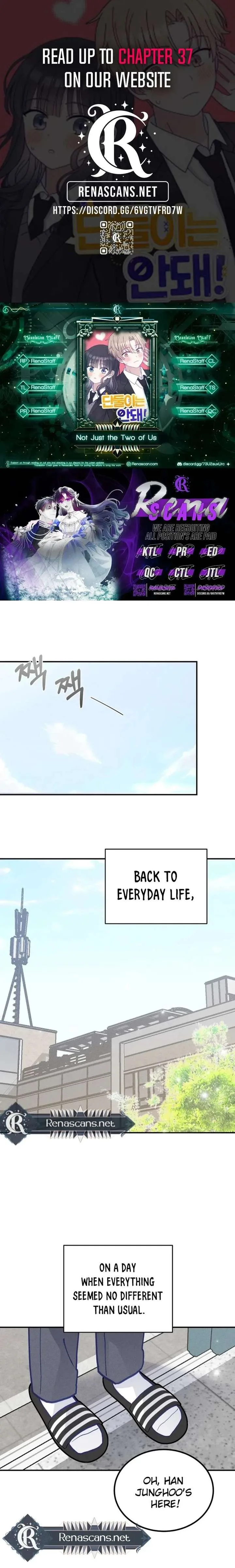Not Just the Two of Us Chapter 28 page 1