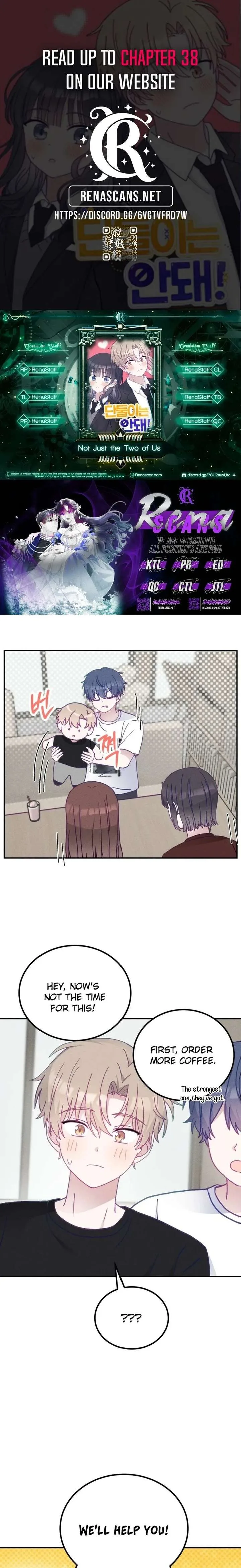 Not Just the Two of Us Chapter 29 page 1