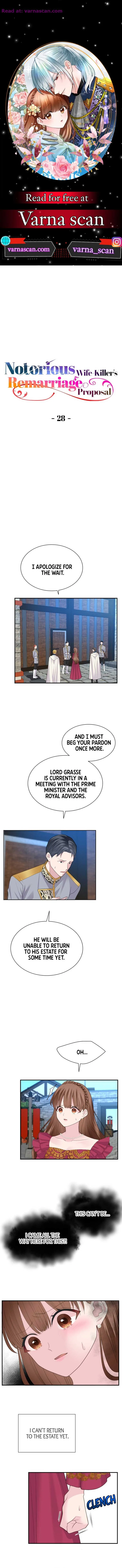 Notorious Wife-Killer’s Remarriage Proposal Chapter 28 page 2