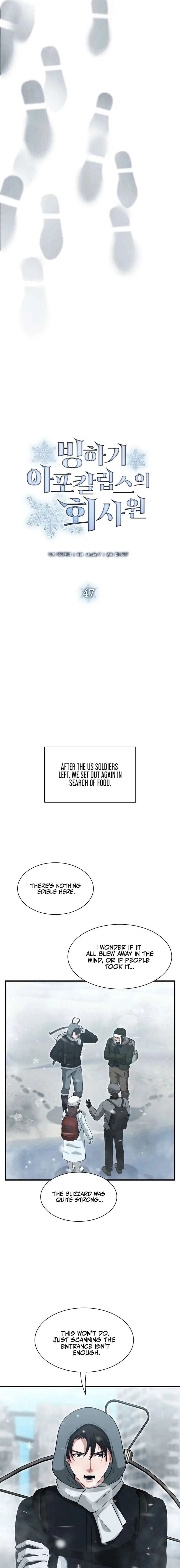 Office Worker in the Ice Age Apocalypse Chapter 47 page 13