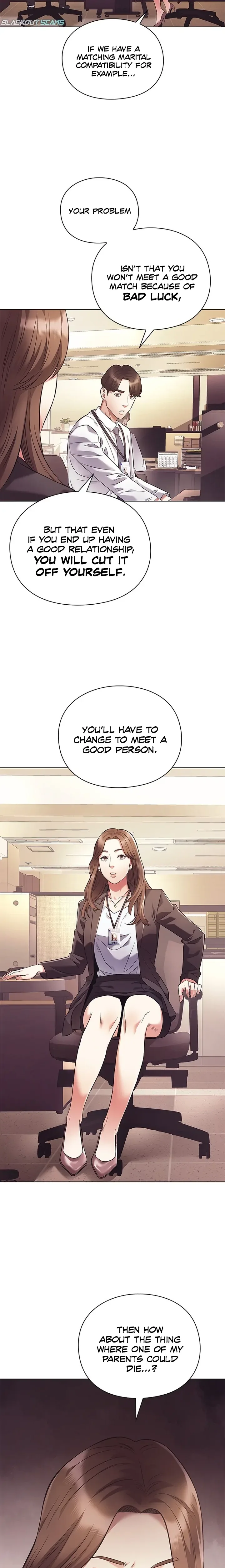 Office Worker Who Sees Fate Chapter 8 page 18