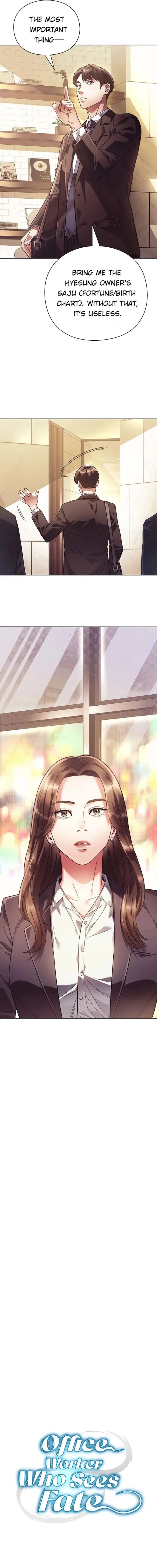 Office Worker Who Sees Fate Chapter 21 page 9