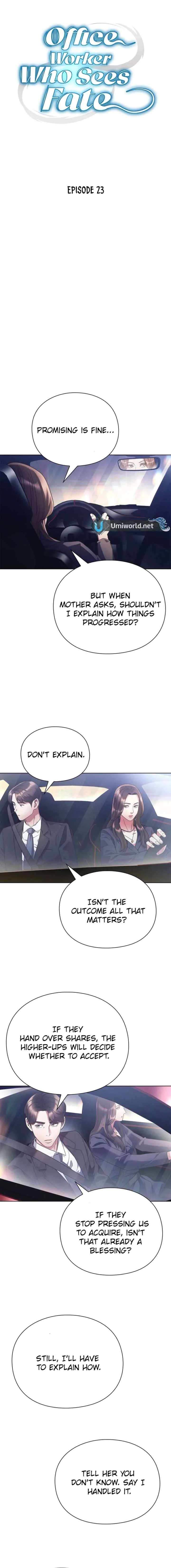 Office Worker Who Sees Fate Chapter 23 page 10