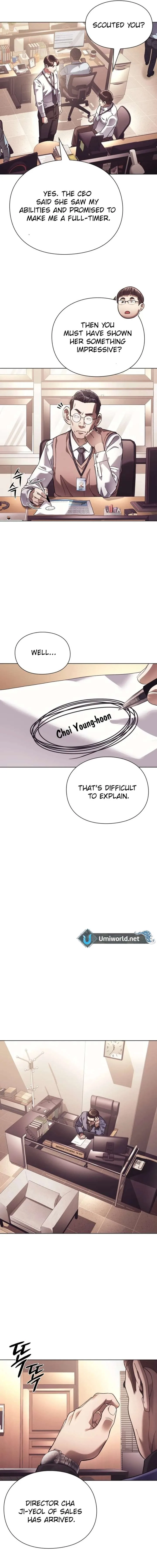 Office Worker Who Sees Fate Chapter 24 page 12
