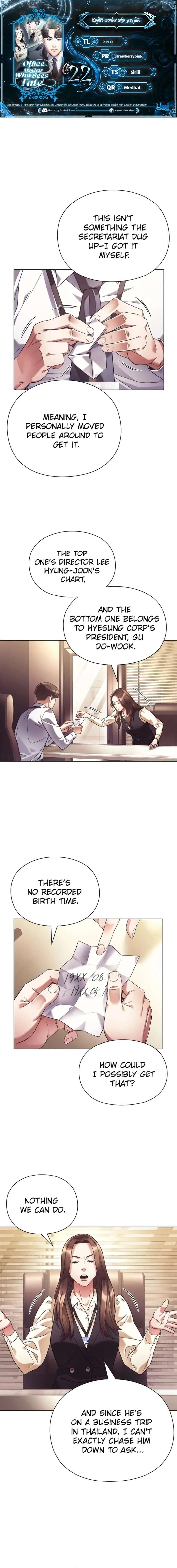Office Worker Who Sees Fate Chapter 22 page 2