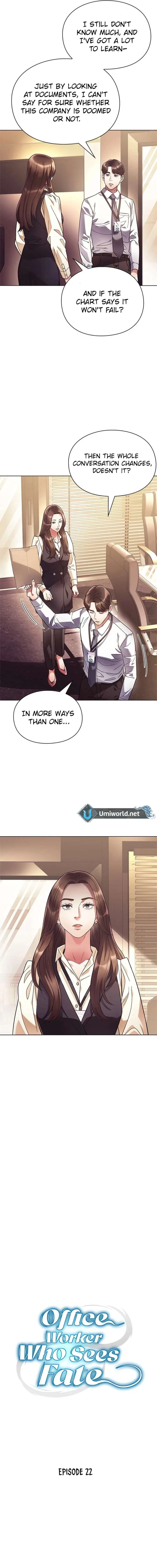 Office Worker Who Sees Fate Chapter 22 page 5