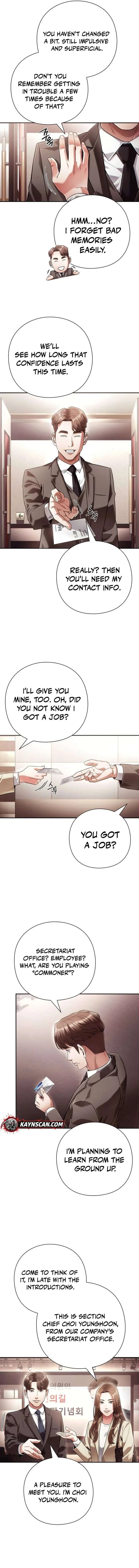 Office Worker Who Sees Fate Chapter 55 page 9