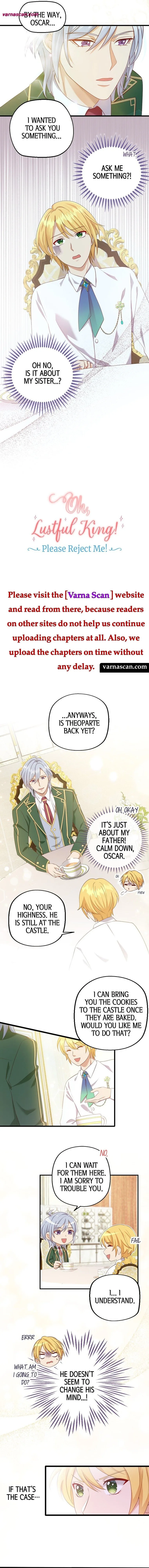 Oh, Lustful King! Please Reject Me! Chapter 11 page 3