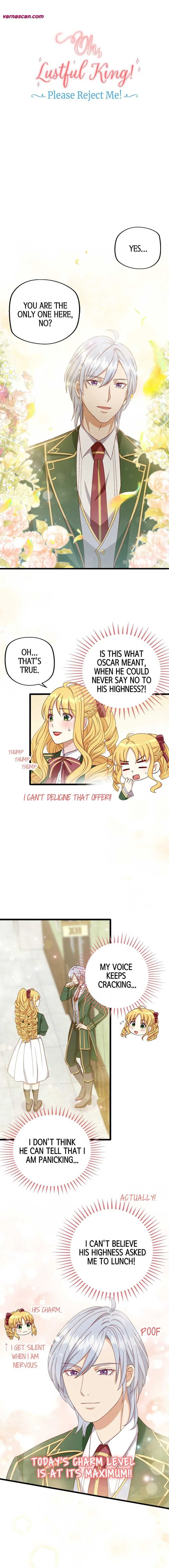 Oh, Lustful King! Please Reject Me! Chapter 13 page 3