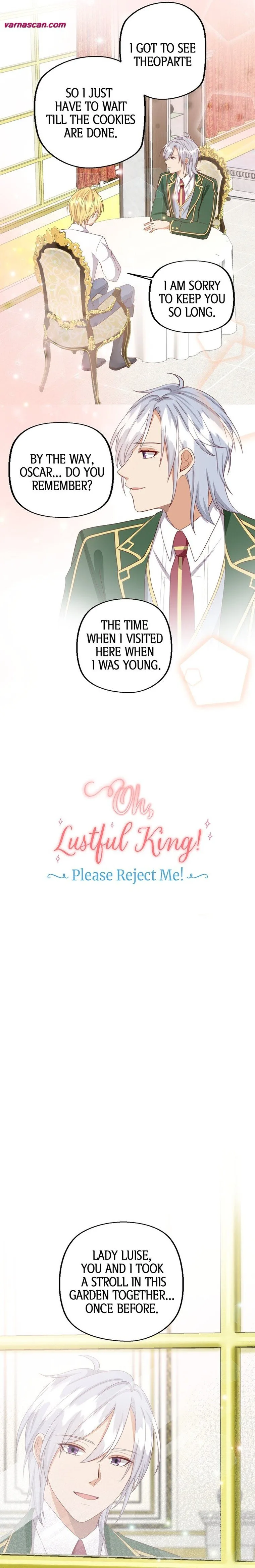 Oh, Lustful King! Please Reject Me! Chapter 12 page 3
